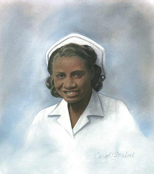 Watercolor Portrait of Mrs. Billups