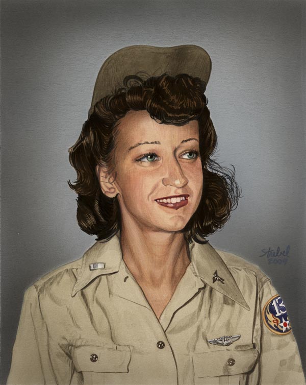 Gouache Portrait  - A. Rich - 