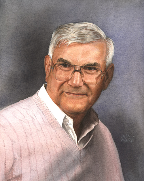 Watercolor Portrait - S. Stringer